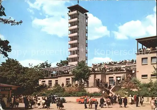 Berlin Mueggelturm Aussichtsturm Hauptstadt der DDR Kat. Berlin