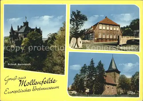 Mollenfelde Europaeisches Brotmuseum Kirche Schloss Berlepsch Goettinger Schweiz Kat. Friedland