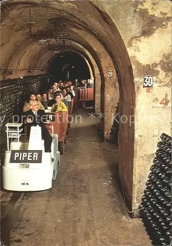 Reims Champagne Ardenne Piper Heidsieck Sektkellerei Kat. Reims