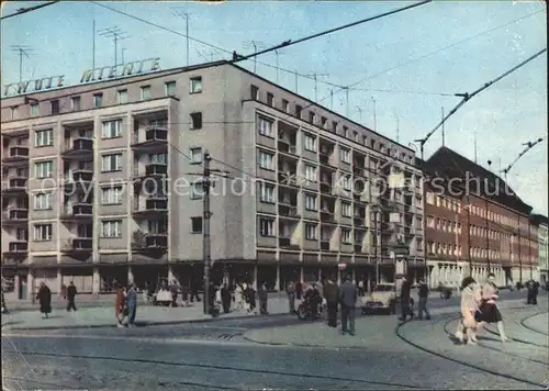 Szczecin Skrzyzowanie Alei Wyzwolenia i placu Zolnierza Polskiego Kat. Szczecin Stettin