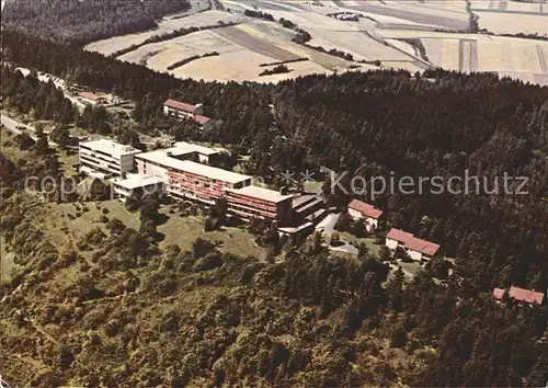 Muennerstadt Klinik Michelsberg Fachkrankenhaus Fliegeraufnahme Kat. Muennerstadt