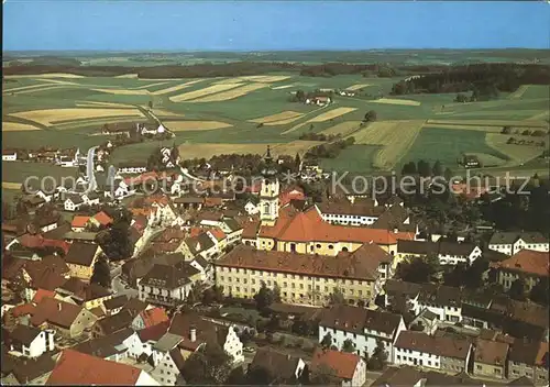 Altomuenster Kloster Kirche Fliegeraufnahme Kat. Altomuenster
