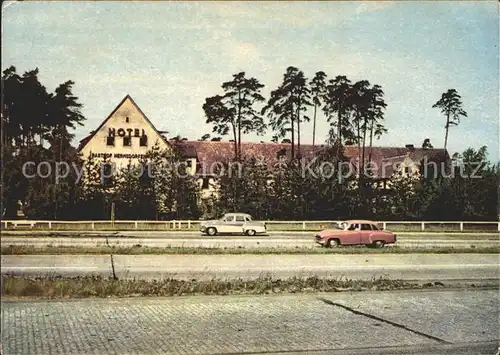 Hermsdorf Thueringen Hotel Rasthof Hermsdorfer Kreuz Kat. Hermsdorf Thueringen