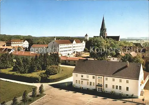St Ottilien Freiburg Erzabtei Klosteranlage mit Herz Jesu Kirche Gymnasium und Exerzitienhaus Kloster Gasthof Kat. Freiburg im Breisgau