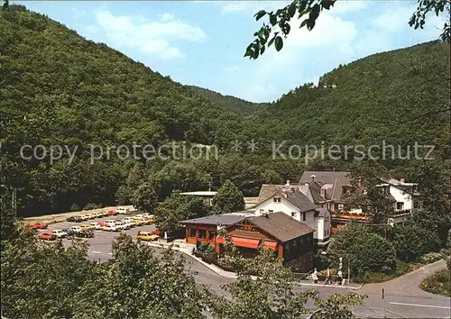 Lorch Rheingau Restaurant Cafe Laukenmuehle im Wispertal Kat. Lorch