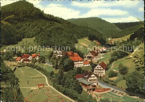Bad Rippoldsau Schwarzwald Kloesterle Reichenbach mit Minigolfplatz Kat. Bad Rippoldsau Schapbach