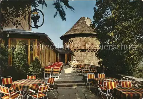 Trendelburg Burghotel und Haus am Wald Kat. Trendelburg