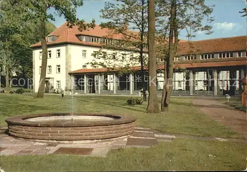 Bad Driburg Versorgungs Kuranstalt Springbrunnen Kat. Bad Driburg