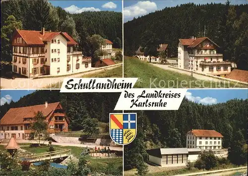 Steinabad Schullandheim des Landkreises Karlsruhe Kat. Bonndorf