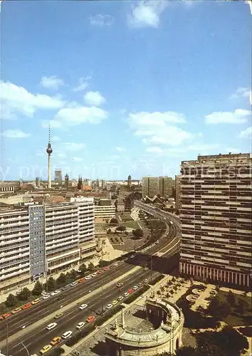 Berlin Stadtblick Funkturm Kat. Berlin