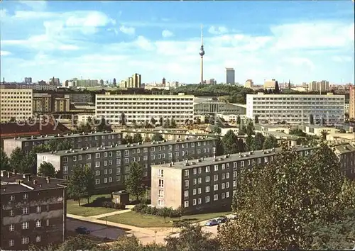 Berlin Blick vom Volkspark Prenzlauer Berg Kat. Berlin