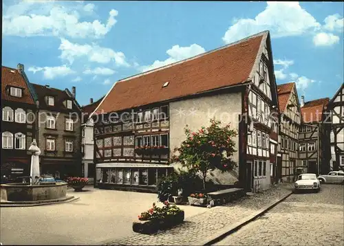 Alsfeld Partie am Schwaelmer Brunnen Kat. Alsfeld