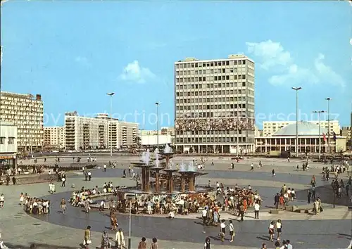 Berlin Alexanderplatz Haus des Lehrers Kongresshalle Kat. Berlin