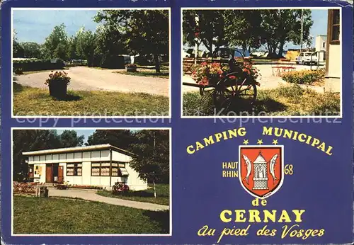 Cernay Elsass Camping Municipal Vue partielle Kat. Cernay