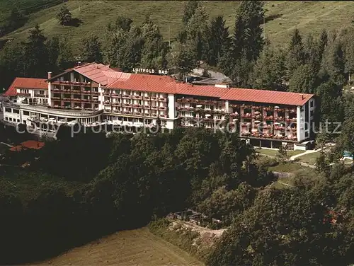 Hindelang Prinz Luitpold Bad Hotel Fliegeraufnahme Kat. Bad Hindelang