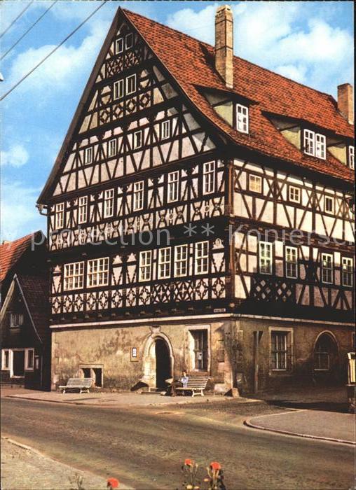 Suhl Thueringer Wald Rathaus Suhl Heinrichs Kat. Suhl Nr. kf07900