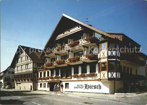 Lossburg Hotel Gasthof Hirsch Kat. Lossburg