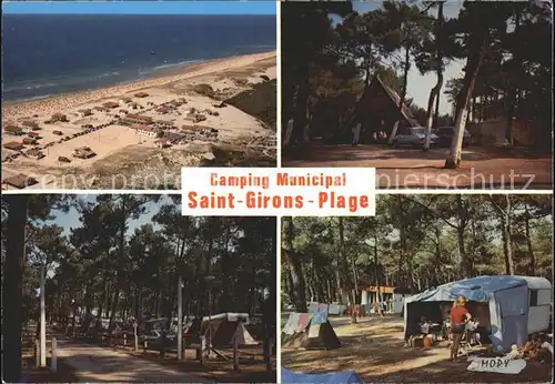 Saint Girons Ariege Camping Municipal Vue partielle Kat. Saint Girons