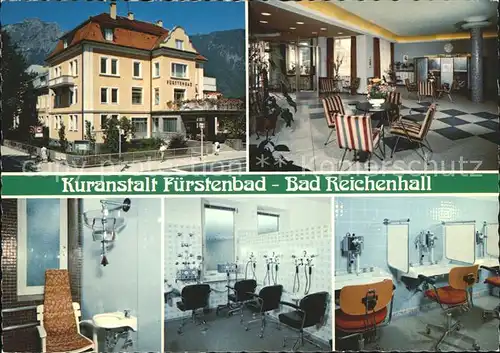 Bad Reichenhall Kuranstalt Fuerstenbad Kat. Bad Reichenhall