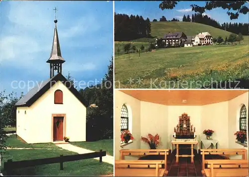 Neuhaeusle Gasthaus Metzgerei zur Sonne Gaestehaus Kapelle Kat. St. Maergen
