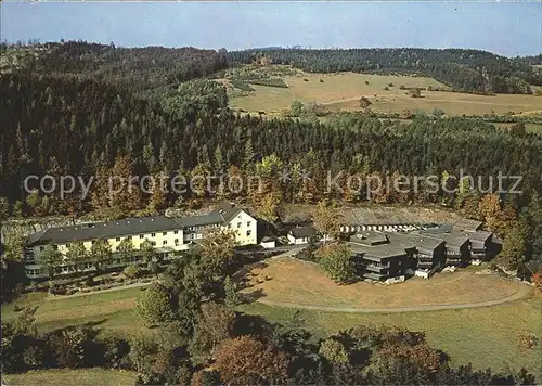 Goslar Haus Hessenkopf Fliegeraufnahme Kat. Goslar