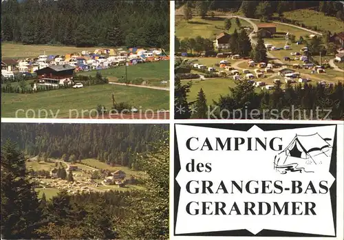 Gerardmer Vosges Camping Granges Bas Kat. Gerardmer