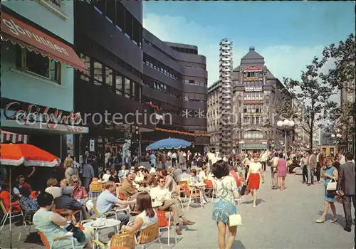 Hamburg Einkaufszentrum Spitaler Strasse Cafe Wirth Kat. Hamburg