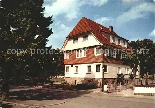 Braunlage Haus Elisabeth Ilse Kat. Braunlage Harz