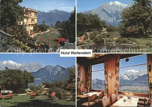 Bad Ragaz Hotel Wartenstein Falknnis Vilan Kat. Bad Ragaz