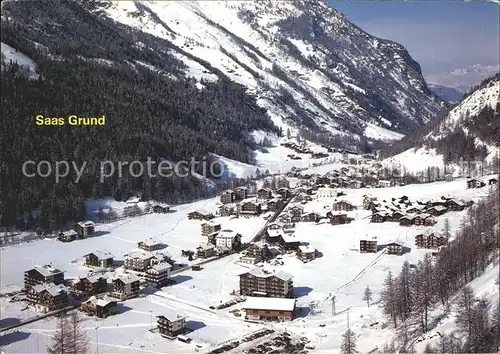 Saas Grund Tamatten Biedermatten Kat. Saas Grund