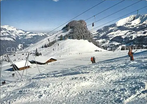 Wiriehorn Diemtigtal Doppelskilift  Kat. Wiriehorn