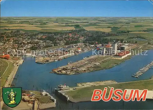 Buesum Nordseebad Hafenansicht  Kat. Buesum