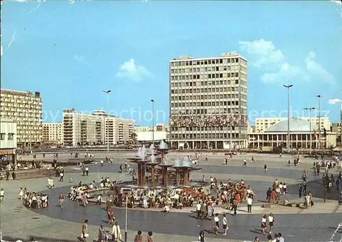 Berlin Alexanderplatz Haus Lehrers Kongresshalle Kat. Berlin