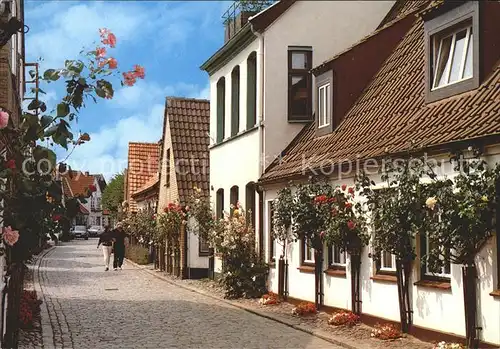 Schleswig Holstein Suederholmstrasse Fischersiedlung Kat. Schleswig