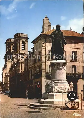 Langres Statue Diderot  Kat. Langres