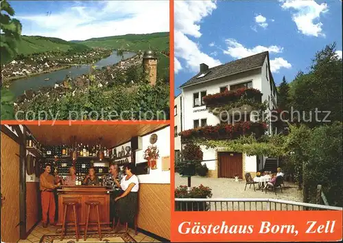 Zell Mosel Gaestehaus Born Kat. Zell (Mosel)