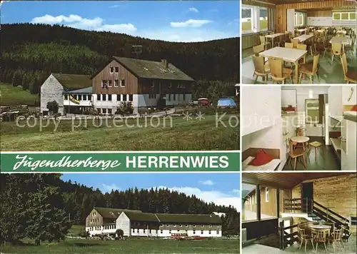 Herrenwies Jugendherberge Franz Koebele Kat. Forbach