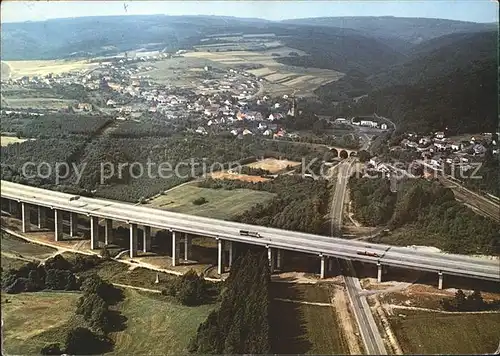Nonnweiler Fliegeraufnahme Autobahnbruecke  Kat. Nonnweiler