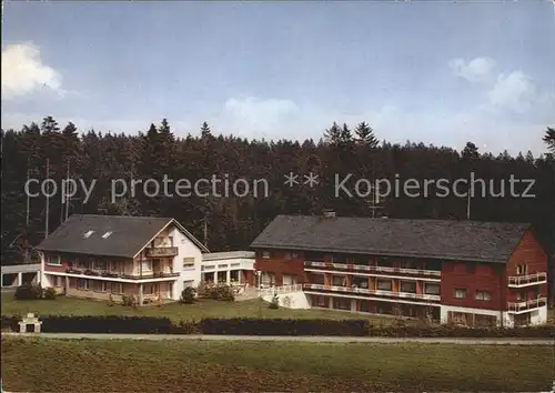 Rothaus Grafenhausen Hotel Kurhaus Deppendance Kat. Grafenhausen