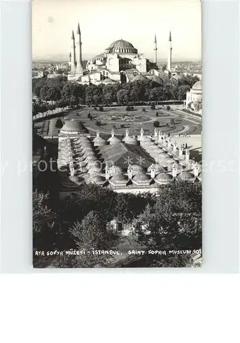 Istanbul Constantinopel Saint Sophia Museum Kat. Istanbul