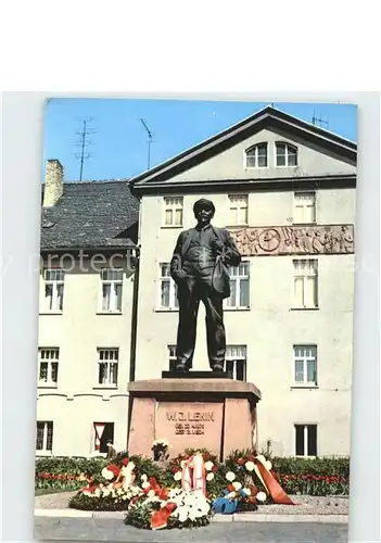 Eisleben Lenin Denkmal Kat. Eisleben