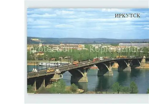 Irkutsk Bridge Angars River Kat. Irkutsk