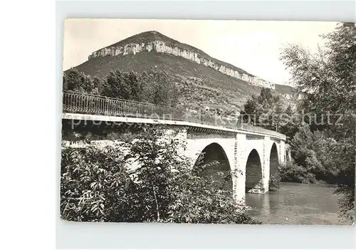 Millau Aveyron Pont de Cureplat Pic d Agast Kat. Millau