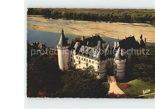 Chaumont sur Loire Chateau Fliegeraufnahme Kat. Chaumont sur Loire