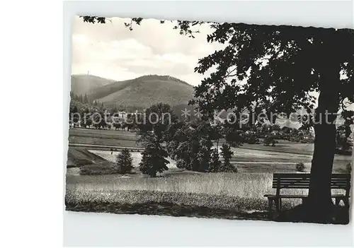 Tabarz Grosser Inselberg Kat. Tabarz Thueringer Wald