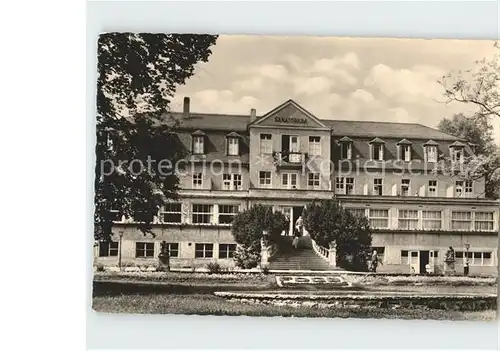 Bad Koestritz Sanatorium Kat. Bad Koestritz