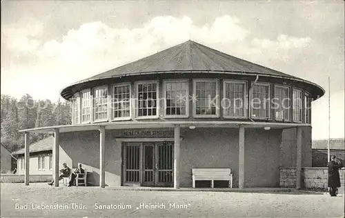 Bad Liebenstein Sanatorium Heinrich Mann Kat. Bad Liebenstein