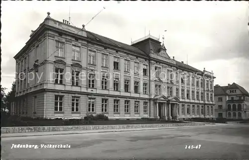 Judenburg Steiermark Volksschule Kat. Judenburg