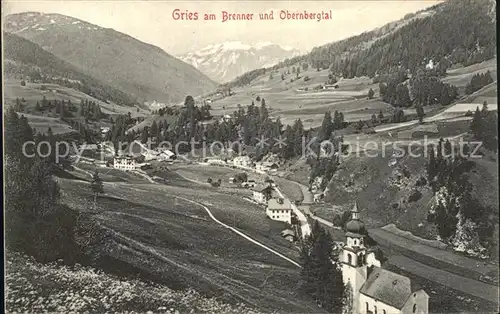 Gries Brenner im Obernbergtal Kat. Noesslach Gries am Brenner