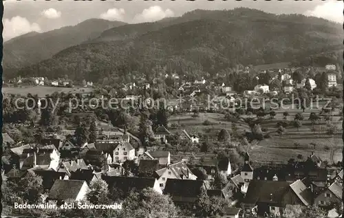 Badenweiler Panorama Kat. Badenweiler